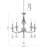 Jakirra 5-Light Traditional Crystal Chandelier -233020217-233020216