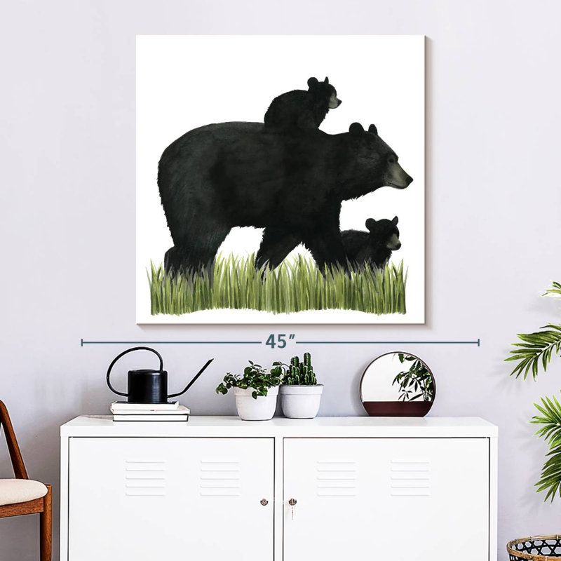 Brampt Woodland Babes I, 33" H x 33" W