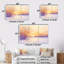 Addisson - Ensemble d'art mural paysage d'hiver-121577685-121577684-121577677