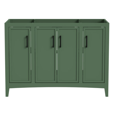 Modern 48"Bathroom Vanity,Fold Single Vanity,No Sink