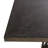Abreia Extendable Metal Base Dining Table