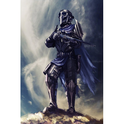 «Futuristic Armoured Warrior», impression sur toile