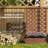 Raised Flower Planter With Trellis, -Controlling, 29.5"X13.25"X53.25", Brown Garden Bed -Controlling Wood Planter,