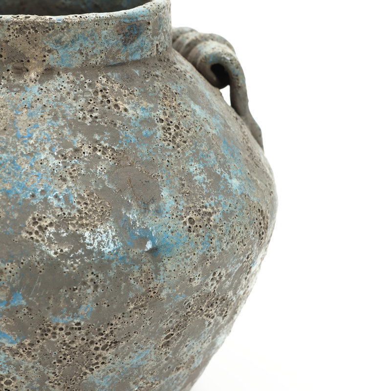 Vase 9,1 "Amphora, H 8,66 po x l 9,06 po x P 9,06 po
