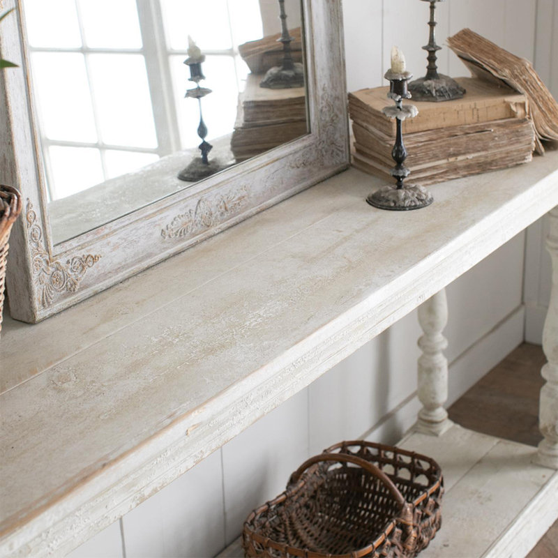 Console de style champêtre