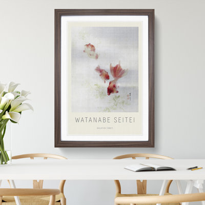 The Goldfish by Watanabe Seitei - Picture Frame Painting