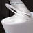 Upmarket Compact Toilet - Heated Seat 4 Levels, Dual Flush, Foot Sensor, Night , Soft Close Seat, Sensor Design