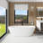 67“ Freestanding Soaking Solid Surface Bathtub