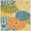 Tapis intérieur / extérieur floral Armone-607836901