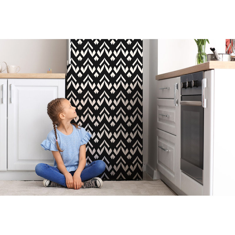 Abstract Door Decal
