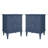 Mid-Century Modern Nightstand with Draws（set of 2）-1342297916