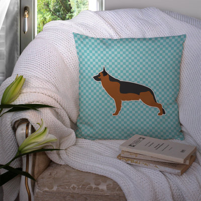 German Shepherd Outdoor Throw Pillow