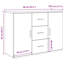 Bolderberg 90cm Sideboard-1999774772