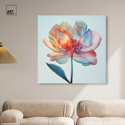 Peony Phases Canvas Floral Wall Decor by 