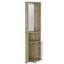 Bar d'angle, Rialto, Macadamia, largeur x 17