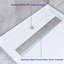 Base de bac de douche à seuil simple de l 60 po x P 32 po avec ensemble de bonde et couvercle de bonde inclus, antidérapant-65273738-36500003