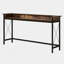 Table de canapé avec prise électrique, console, table de chevet