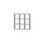 Paterson 107cm H x 107cm W Cube Bookcase