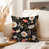 Black/White/Red Floral