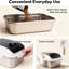 Contenant pour aliments en acier inoxydable-133087688
