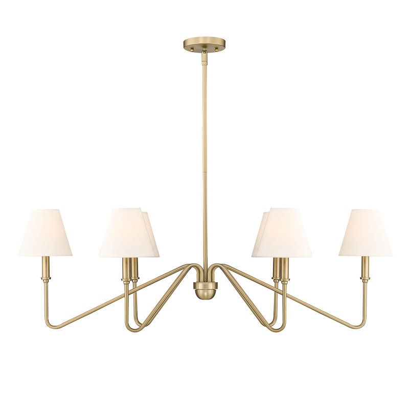 Kazwell 6 - Light Candle Pendant, Gold
