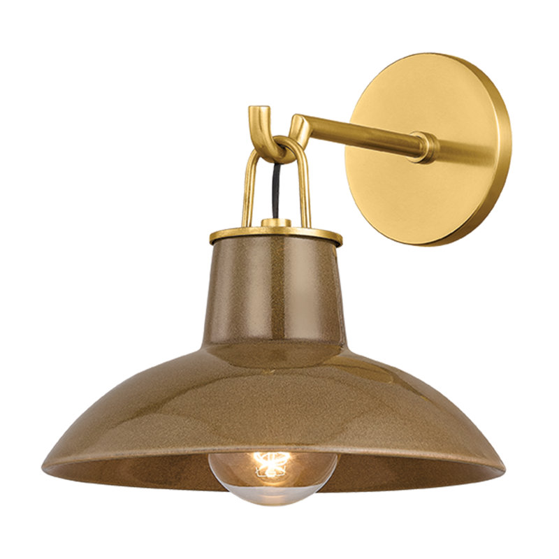 Pottersville Ceramic 1 - Light Armed Sconce