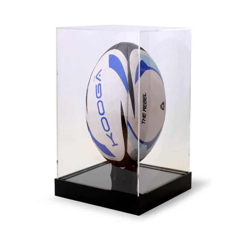 Tielo Sports Cases 26cm W 26cm D Plastic/Acrylic Ball / Puck Case