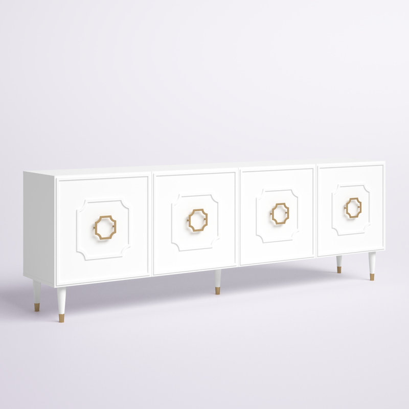 Buffet pour salle à manger Orukotan Urima, Blanc