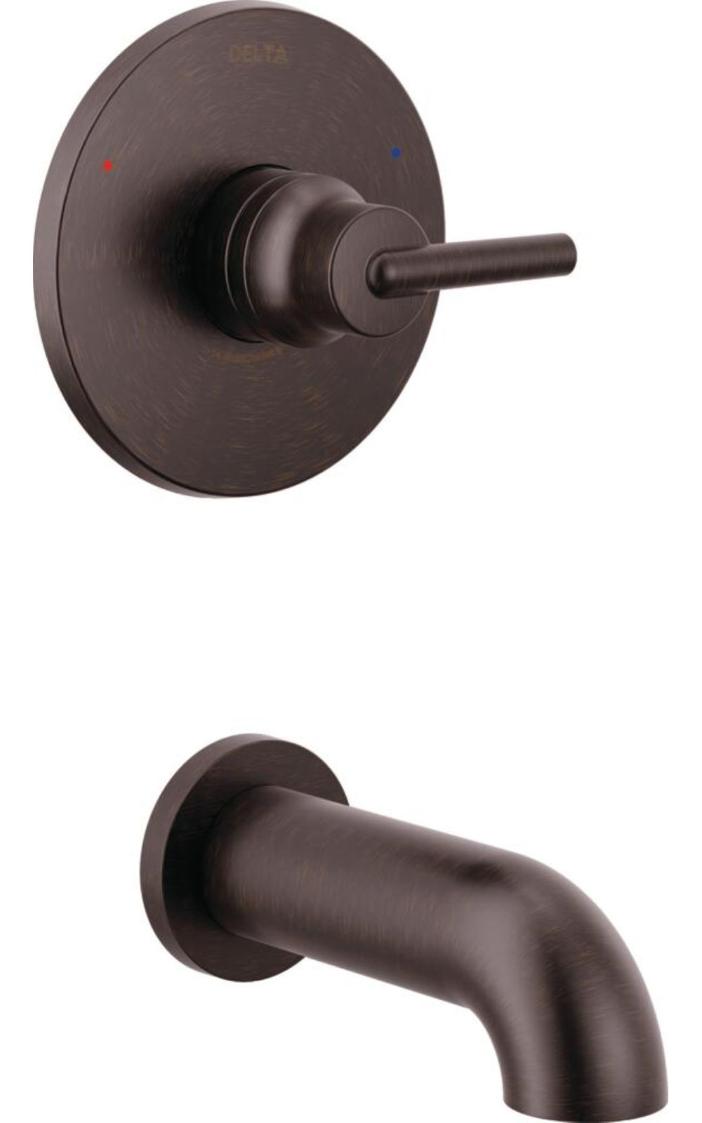Trinsic Wall-Mounted Tub Filler, Venetian Bronze