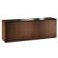 Manhattan 237, Medium Walnut, Matte Taupe Glass Top-636214012-636214014