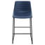 Chaise de comptoir en similicuir Burkart (ensemble de 2)-1834338277-1834338279