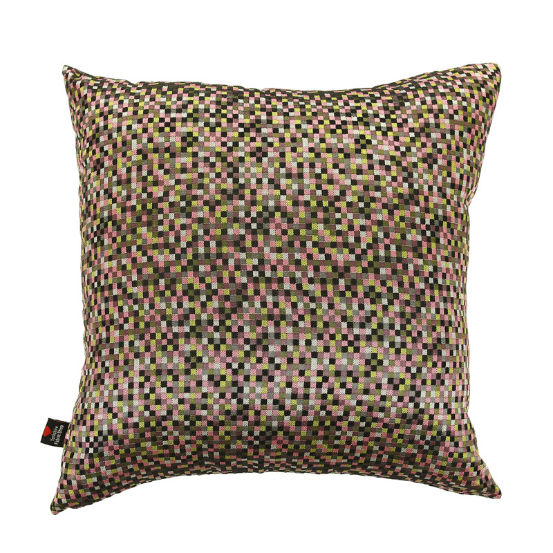 Alvaro Polka Dots Square Cushion, 43 x 43cm, Pink