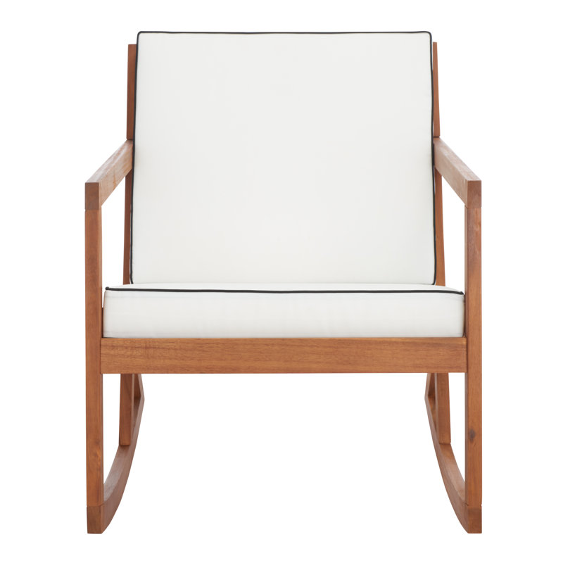 Acacia Outdoor Lounge Chair, White
