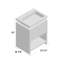 Ensemble de meuble-lavabo simple 24 po Ovando-127513101