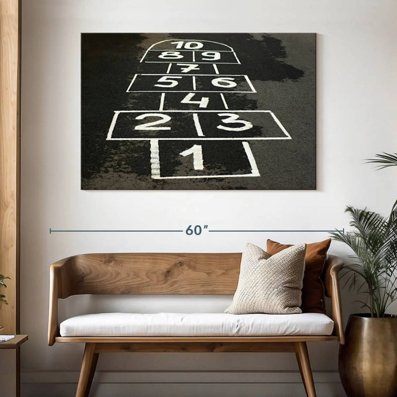 Ashelle Hopscotch, 32" H x 48" W