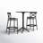 2 - Person Patio Dining Set with Square Table-1055013882