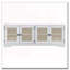 Banc de rangement avec coussin amovible, portes en rotin tissé et tablettes réglables-1610650240