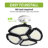 21000 Lumens (1000w Equivalent) Led 4-panel High Ceiling Light With 5 Light Color Adjustments,e39 Base