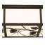 Mountain Pine 6 - Light Flush Mount