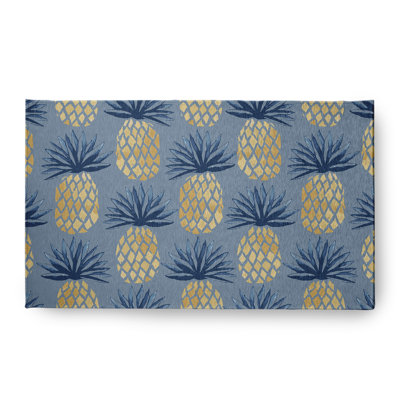 Chenille Floral Indoor Rug