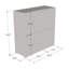 Buffet Boileau avec finition ultrabrillante