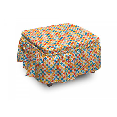 Housse pour repose-pieds des motifs marocain