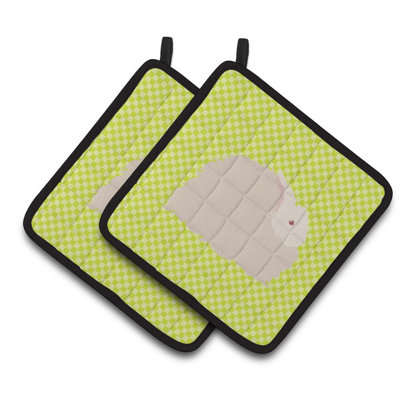 Caroline's Treasures Striped Polyester Potholder