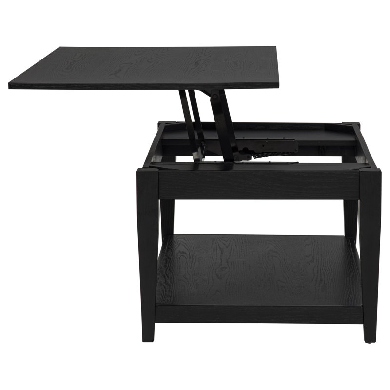 Table basse Welbie, Noir