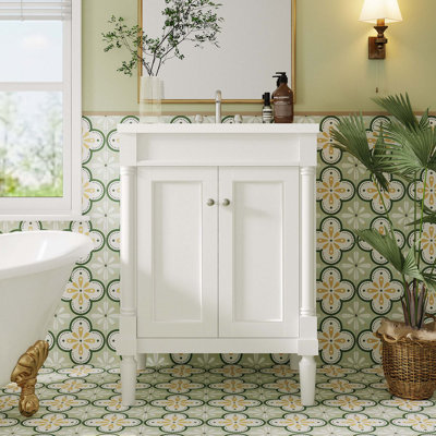 Meuble-lavabo 24 po avec lavabo supérieur