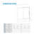 Bathroom Sliding Shower Door, 1/4" (6mm) Tempered Glass, Adjustable Width 56" - 60", Splash Proof, Stainless Steel Rollers, Matte Black 60" Adjustable，semi ，sliding Bathtub Door，6mm Clear