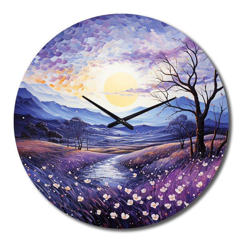 Metal Wall Clock, Extra Large
