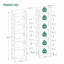 Annayeli 186cm H x 152cm W Standard Bookcase