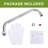 12" Faucet Swing Spout Replacement In Polished Chrome-G3/4 Internal Thread