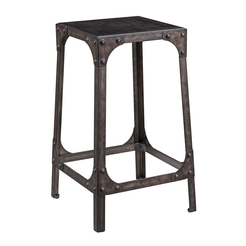 Counter Stool with Metal Frame